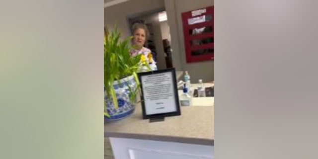 A customer at a Great Falls, Montana, hotel records a dispute with a housekeeper.
