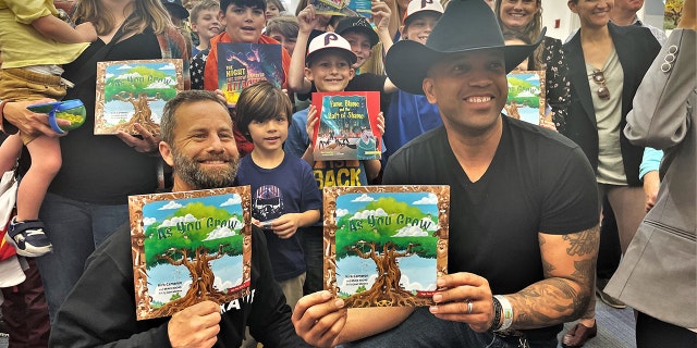 Kirk Cameron and Coffey Anderson in Savannah, Georgia