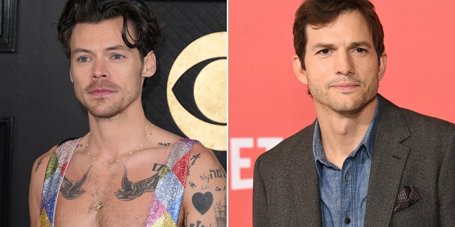 Harry Styles and Ashton Kutcher's first meeting was interesting, to say the least.