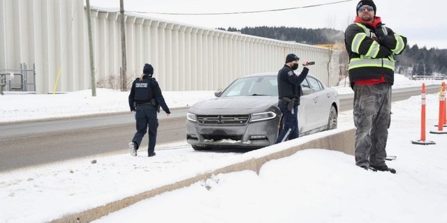 Hutchings said police began hovering around and taking pictures of the commercial tent his church erected in 2021 to get around the provincial health mandate prohibiting indoor gatherings.