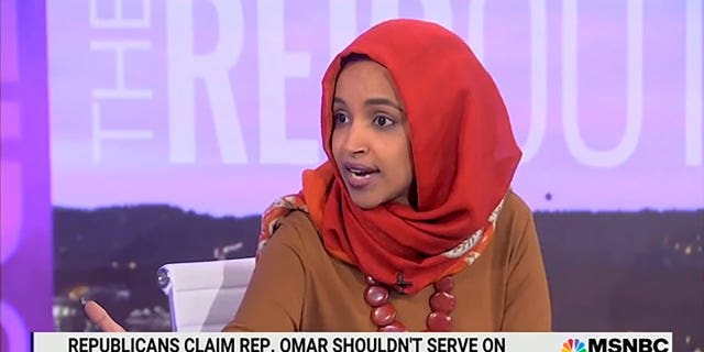 Rep. Ilhan Omar, D-Minn., appeared on MSNBC's "The ReidOut" Wednesday night to discuss House Republicans' plans to remove her from the Foreign Affairs Committee.
