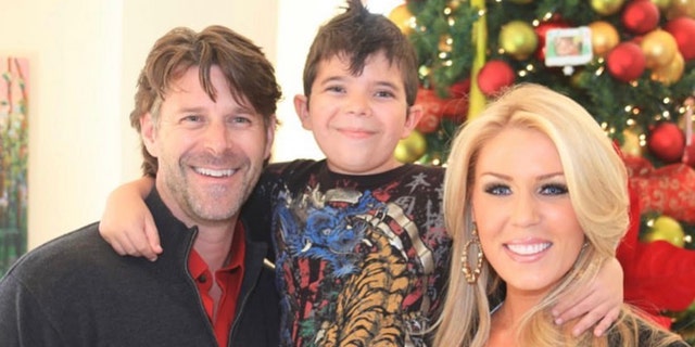 Gretchen Rossi, right, announced the death of her stepson Tuesday.