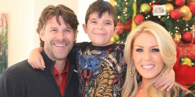 Gretchen Rossi, right, announced the death of her stepson Tuesday.