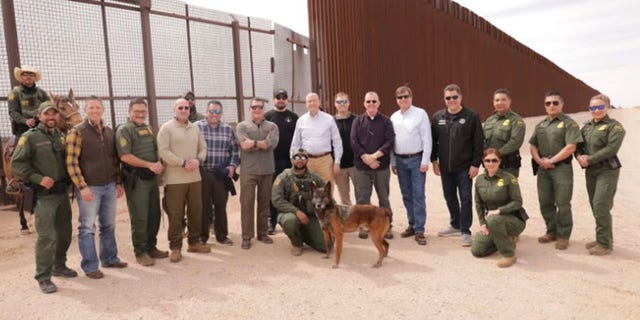 Feb 24, 2023: Republican members of Congress meet with Border Patrol agents