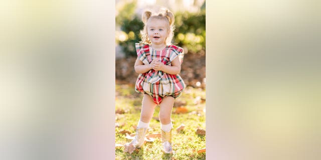 Little Palmer is the first grandchild for both sides of the family. Her mom said she is "very loved."