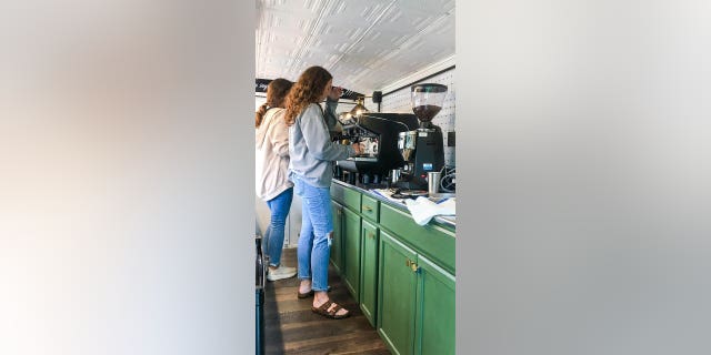Lexi Bates traveled to a barista training school in Portland, Oregon, to learn how to make specialty coffee beverages.