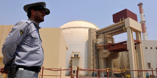 A view of the reactor building at the Russian-built nuclear power plant in Bushehr, Iran, on Aug. 21, 2010.