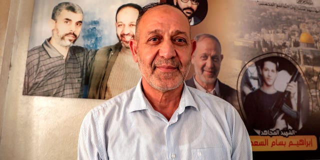 Israel condena a un miembro de la Yihad Islámica a 22 meses de prisión 4 Bassam al-Saadi, uno de los líderes del movimiento Jihad Islámico Palestino, posa para una foto en el campo de refugiados palestinos de Jenin, en el norte de Cisjordania ocupada, el 10 de septiembre de 2020.