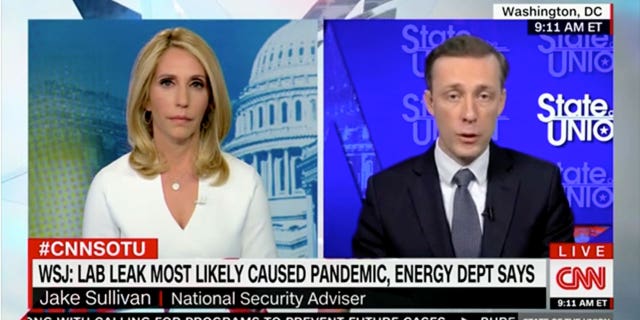 National Security Adviser Jake Sullivan sits down pinch CNN's Dana Bash.