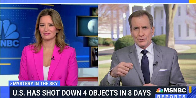 John Kirby appeared on MSNBC's "Katy Tur Reports" on Tuesday.