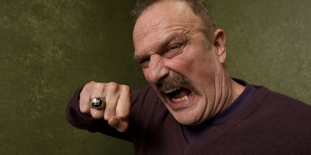 Wrestler Jake "The Snake" Roberts from "The Resurrection of Jake The Snake Roberts" poses for a portrait at the Village at the Lift Presented by McDonald's McCafe during the 2015 Sundance Film Festival on Jan. 23, 2015 in Park City, Utah.