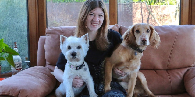 Amelia Barrable is the owner of 11-year-old West Highland terrier Louby, and two-year-old working cocker spaniel Orbie.