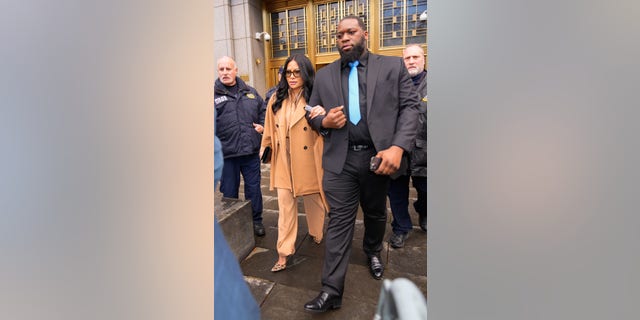 Jen Shah was sentenced in January to 78 months in prison. The ‘RHOSLC’ star left a Manhattan court wearing a light brown ensemble.