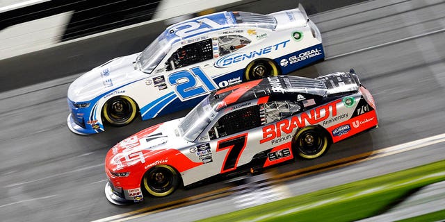 Austin Hill Wins Xfinity Series' Daytona Opener As Sparks Fly In ...