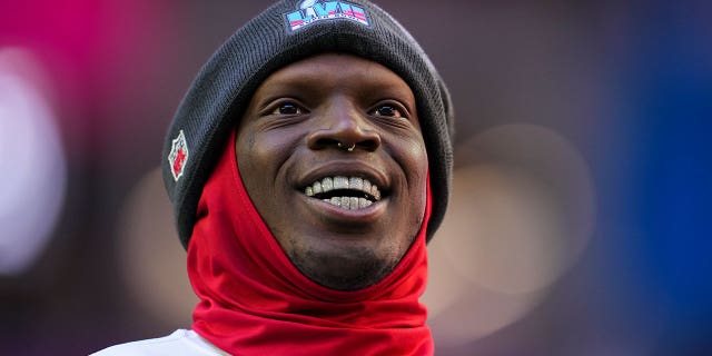 Kadarius Toney at Super Bowl