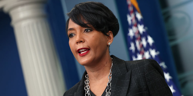 White House Office of Public Engagement director Keisha Lance Bottoms announced Monday she would be stepping down.