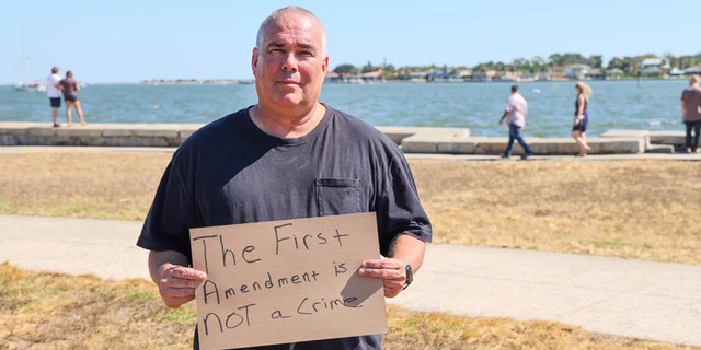Veteran sues after being arrested for holding 'God bless homeless vets' sign 2 Courtesy of Lacy Jessica Photography