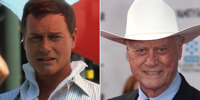 Larry Hagman played J.R. Ewing on "Dallas."