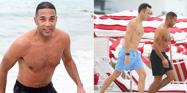 Embattled CNN host Don Lemon and his partner Tim Malone were spotted vacationing in Miami Beach just hours after he phoned in his apology to his colleagues during an editorial call.