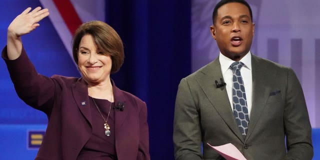 Don Lemon said then-58-year-old Democratic presidential candidate Sen. Amy Klobuchar did a "fantastic job" at a CNN town hall he moderated.