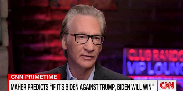 "Real Time" host Bill Maher predicted President Biden would defeat former President Trump in a potential rematch but remains uncertain if any other Democrat could do the same.