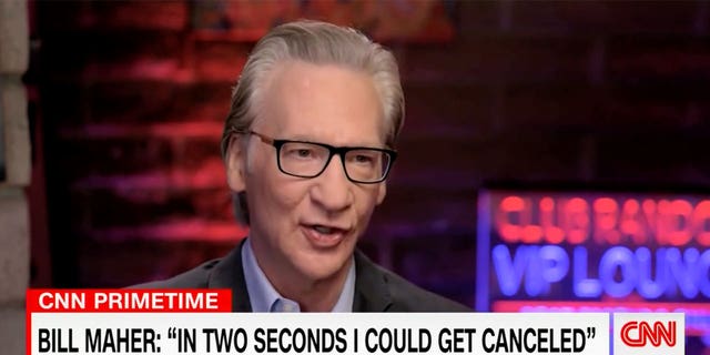 Bill Maher laughs off claims that he is "uncancelable." 