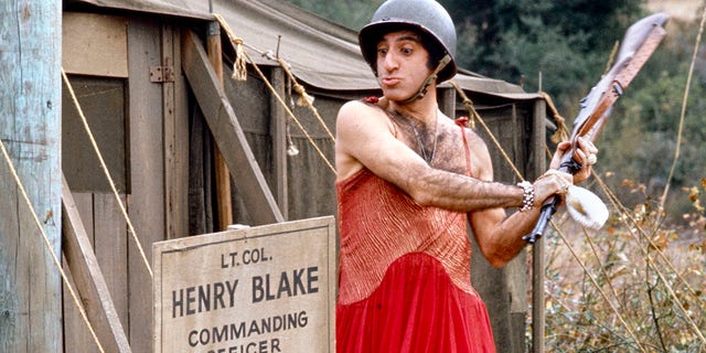 LOS ANGELES - JANUARY 1: Pictured is Jamie Farr (as Cpl. Maxwell Q. Klinger) on the CBS television sitcom, "MASH" in 1977.