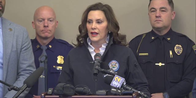 Michigan Gov. Gretchen Whitmer on Tuesday asserted that mass shootings like the one on Michigan State University's campus is a "uniquely American problem."