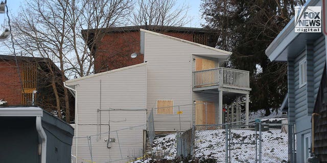 It's unclear what will become of the home, which appeared boarded up and fenced in on Thursday, Feb. 23. 