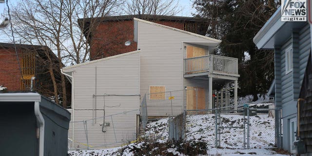 It's unclear what will become of the home, which appeared boarded up and fenced in on Thursday, Feb. 23.