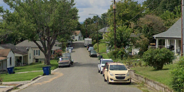 The street in Mount Airy, North Carolina, where the attempted home invasion and shooting happened on Tuesday, Feb. 7, reports say.