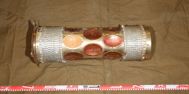 Multipurpose warhead from a Shahed-131 UAV found in research by Conflict Armament Research on Thursday.