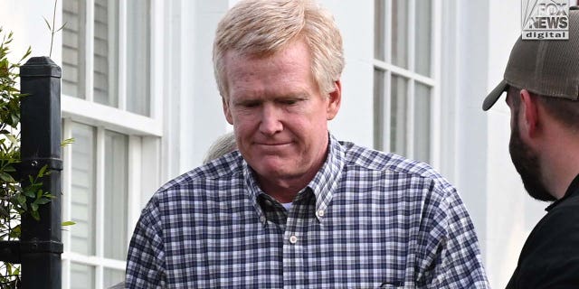 Alex Murdaugh is led retired of nan Colleton County Courthouse successful Walterboro, South Carolina connected Monday, February 27, 2023.
