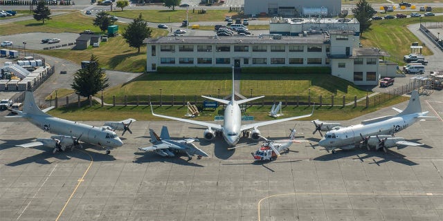 Naval Air Station Whidbey Island in Washington state. 