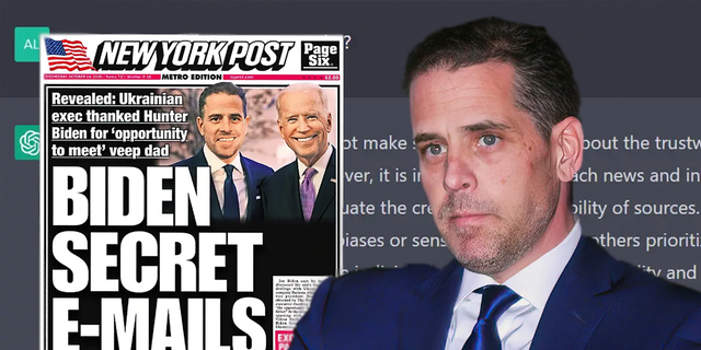The New York Post revealed that ChatGPT gave very different answers on Hunter Biden when asked to write in the style of their paper versus CNN. 