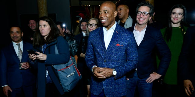 New York mayor Eric Adams hosted his own election day celebration at the private club.