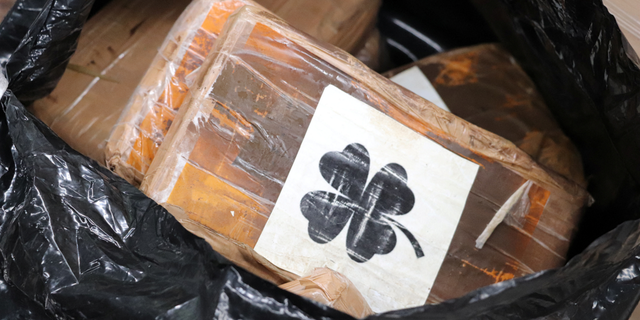 Bricks of cocaine recovered by New Zealand authorities.