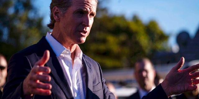 California Gov. Gavin Newsom met at the I.D.E.S. Portuguese Hall in Half Moon Bay, Calif., with victims' families, local leaders and community members that were impacted by the devastating shootings at two mushroom farms. On Wednesday, he endorsed legislation that would limit where people can carry concealed guns.