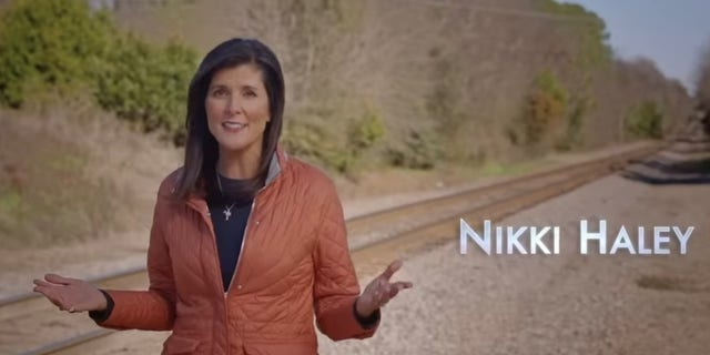 Former South Carolina Gov. Nikki Haley, who later served as ambassador to United Nations, launches her 2024 Republican presidential campaign in a video on social media, on Feb. 14, 2023