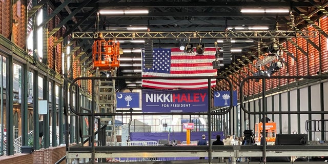 The visitors center in Charleston, South Carolina, where former governor and former ambassador to the United Nations Nikki Haley will formally announce her candidacy for president on Thursday, Feb. 15, 2023
