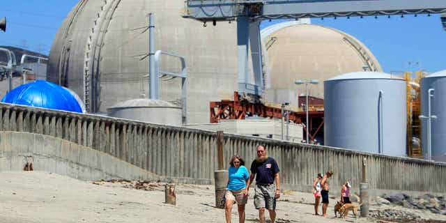 The San Onofre nuclear power plant is pictured in San Clemente, California, on June 30, 2011. New Mexico's Senate approved a ban on the local disposal of spent fuel, unless the state provides consent.