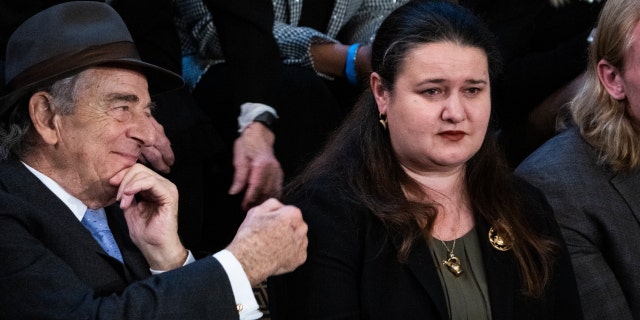 Biden says Putin has ‘already lost Ukraine’ Oksana Markarova, Ukrainian ambassador to the U.S., right, and Paul Pelosi, husband of Rep. Nancy Pelosi, D-Calif., are seen as Markarova is recognized during President Biden's State of the Union address in the House Chamber of the U.S. Capitol on Feb. 7, 2023.