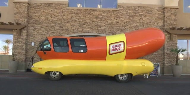 The Oscar Mayer Wienermobile is 27 feet long.