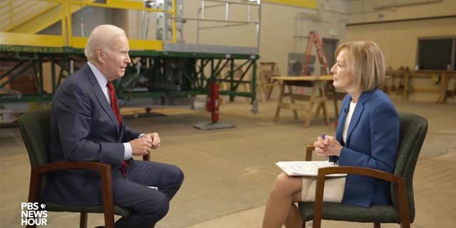 President Biden sat down with PBS' Judy Woodruff and discussed his ongoing classified document scandal.