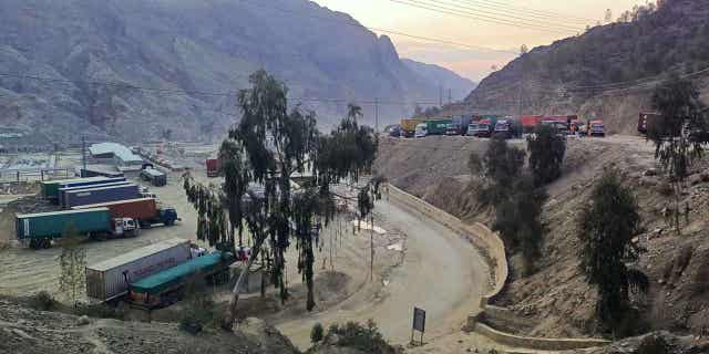Afghan Taliban rulers closed a key crossing point along the Afghan-Pakistan border on Feb. 21, 2023.