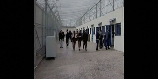 A screenshot showing Palestinian security prisoners in an Israeli jail. Israel's national security minister is clamping down on the 'luxuries' that are given to prisoners convicted on terrorism charges.