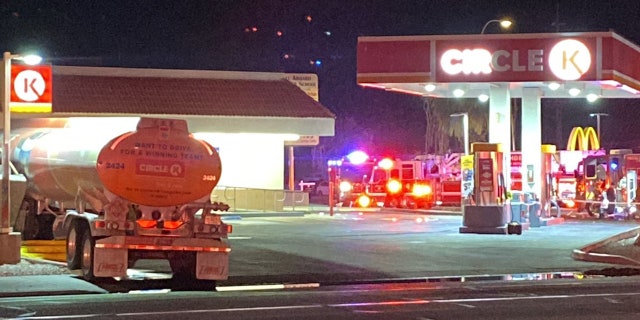 A fuel tanker carrying 8,000 gallons of unleaded gas punctured and leaked in Phoenix early Sunday, fire officials said.