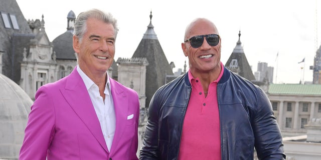 Pierce Brosnan and Dwayne Johnson recently worked together on 