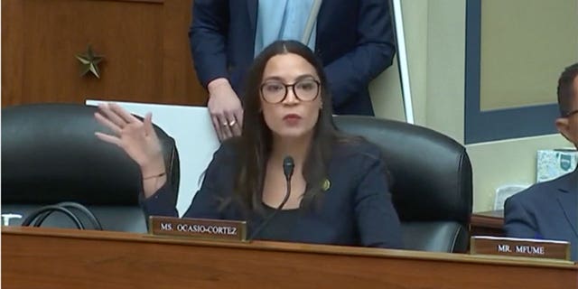 Rep. Alexandria Ocasio-Cortez criticizes the House Oversight hearing on Twitter's repression of the Hunter Biden laptop story.