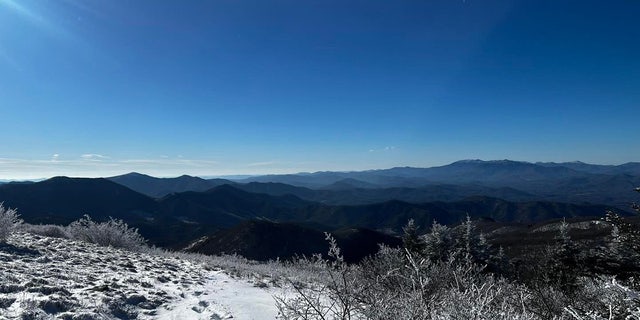 The Randolph County Sheriff's Office, which serves the area near Asheboro, North Carolina, shared a photo of a mountain view last month. The office said someone reported finding human remains in a wooded area on Feb. 8. 